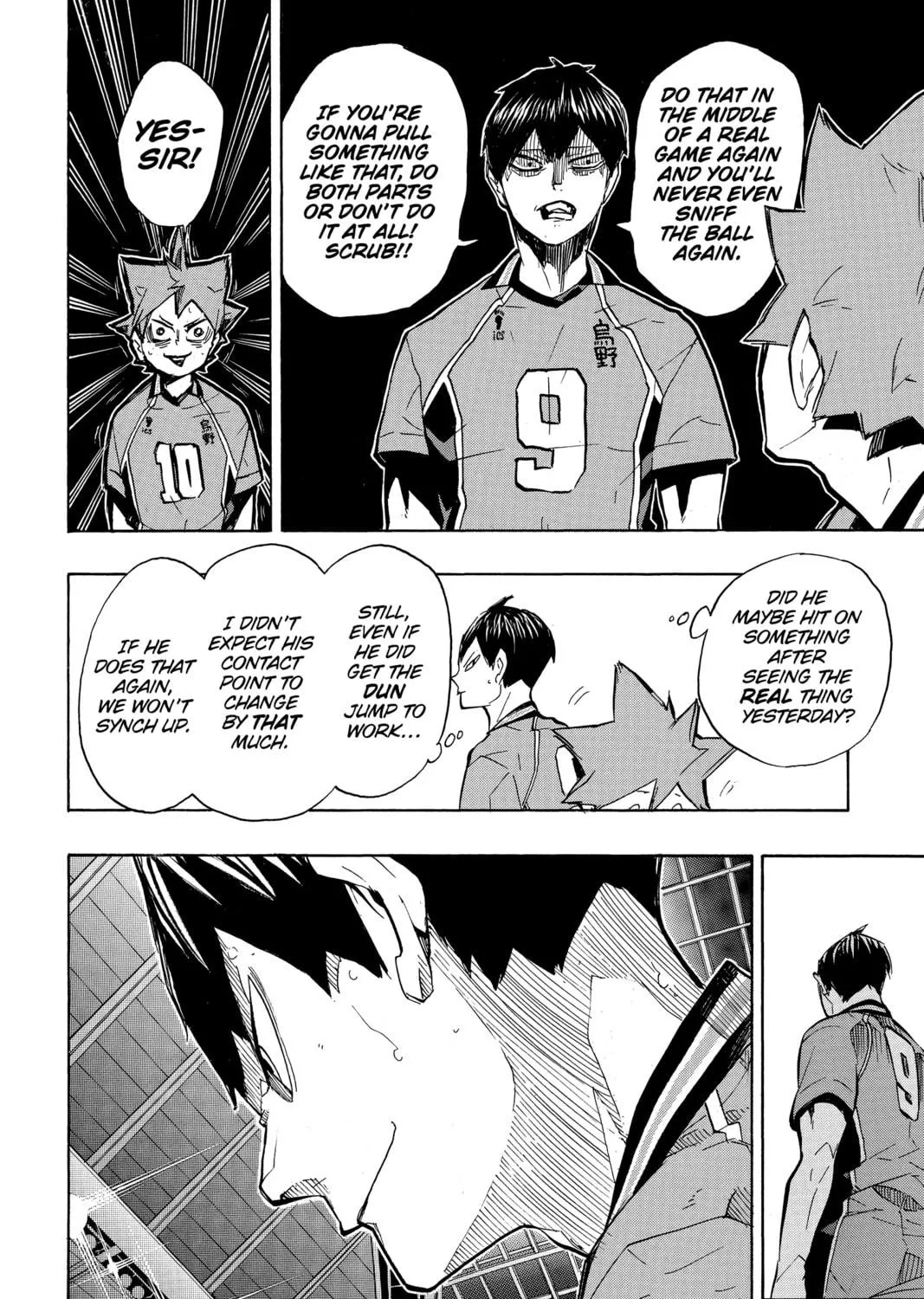 Read Haikyu!! chapter 250 image 8 on Lezhin