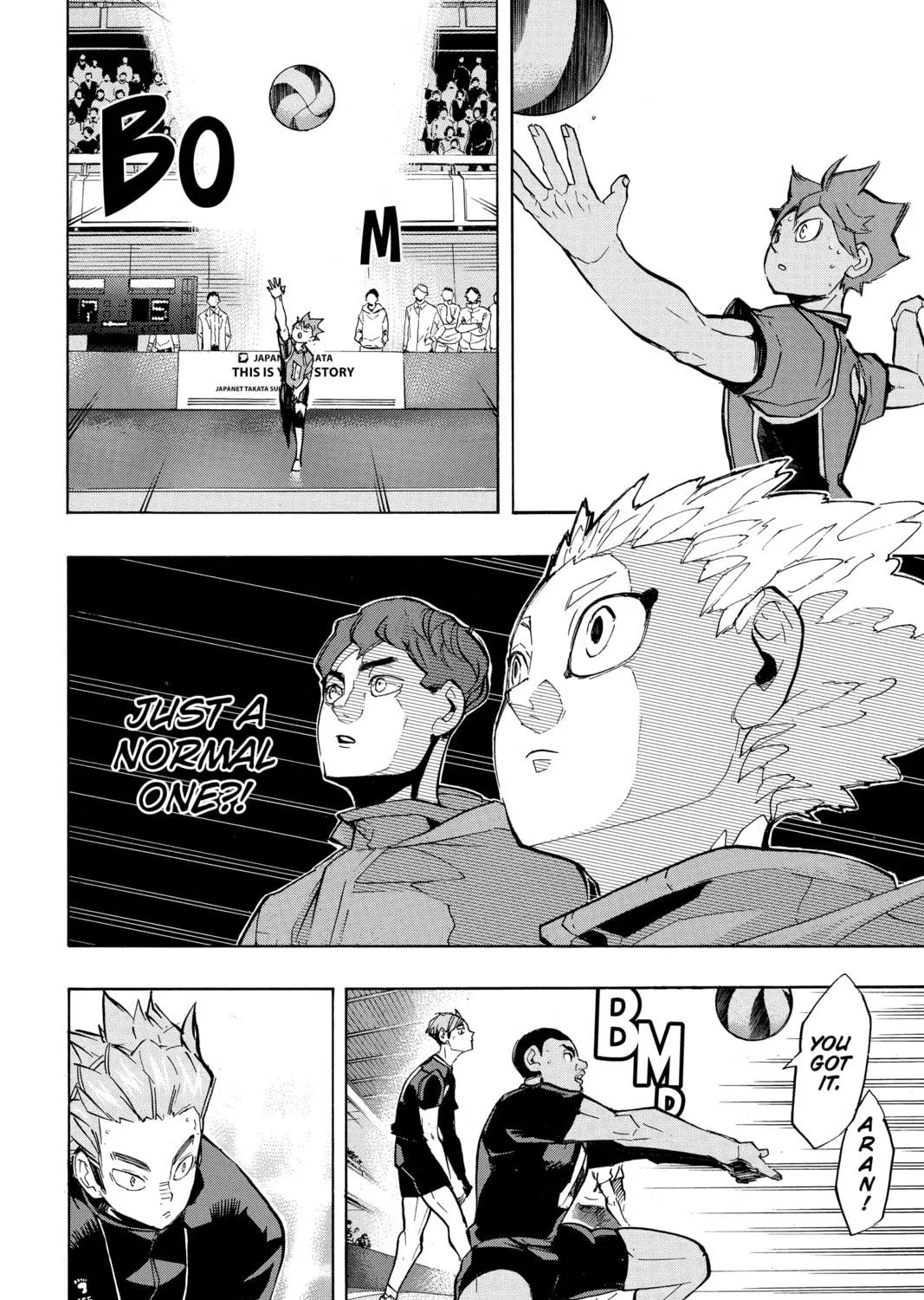 Read Haikyu!! chapter 252 image 22 on Lezhin