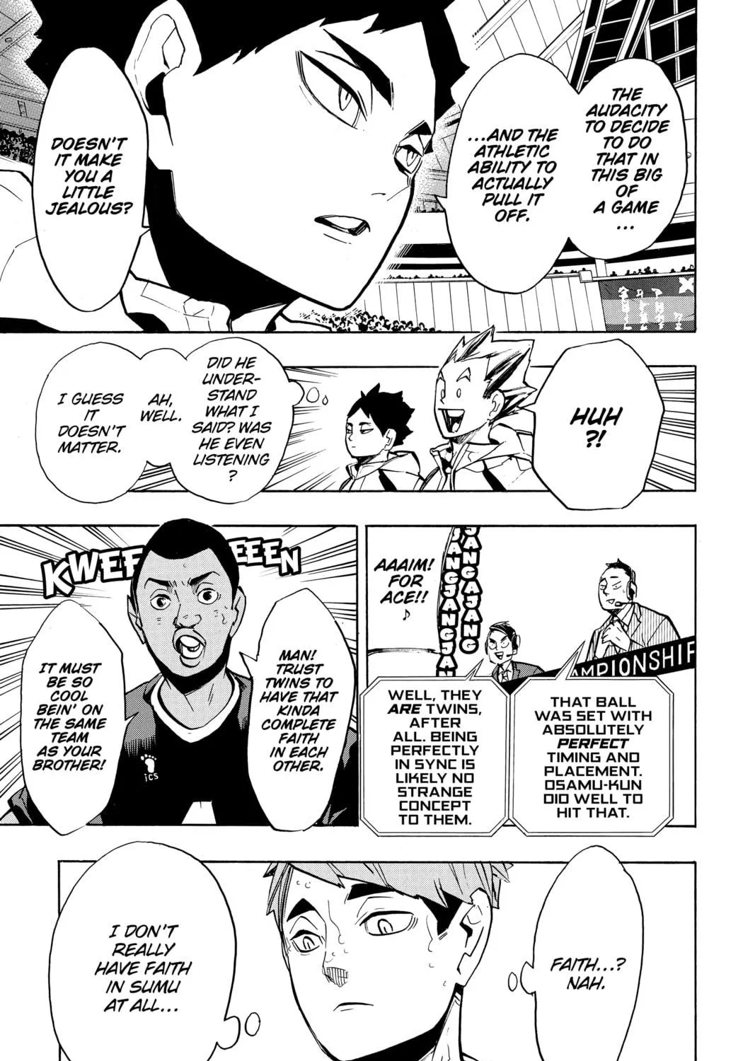 Read Haikyu!! chapter 254 image 8 on Lezhin