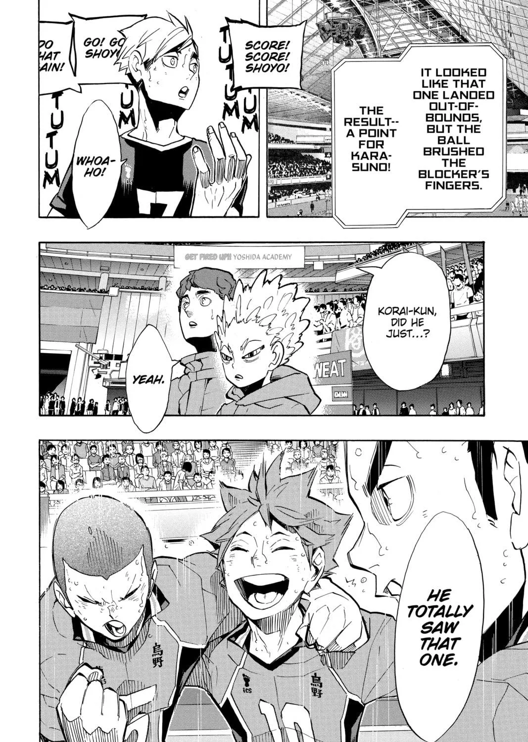 Read Haikyu!! chapter 255 image 22 on Lezhin