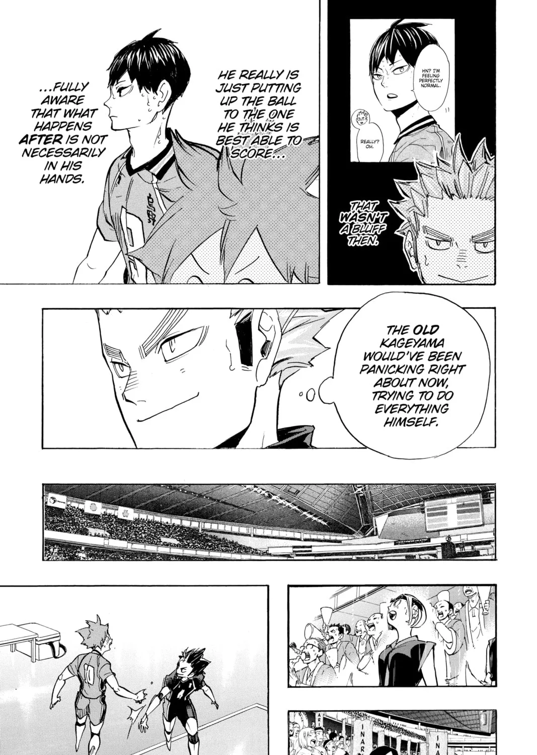 Read Haikyu!! chapter 255 image 24 on Lezhin