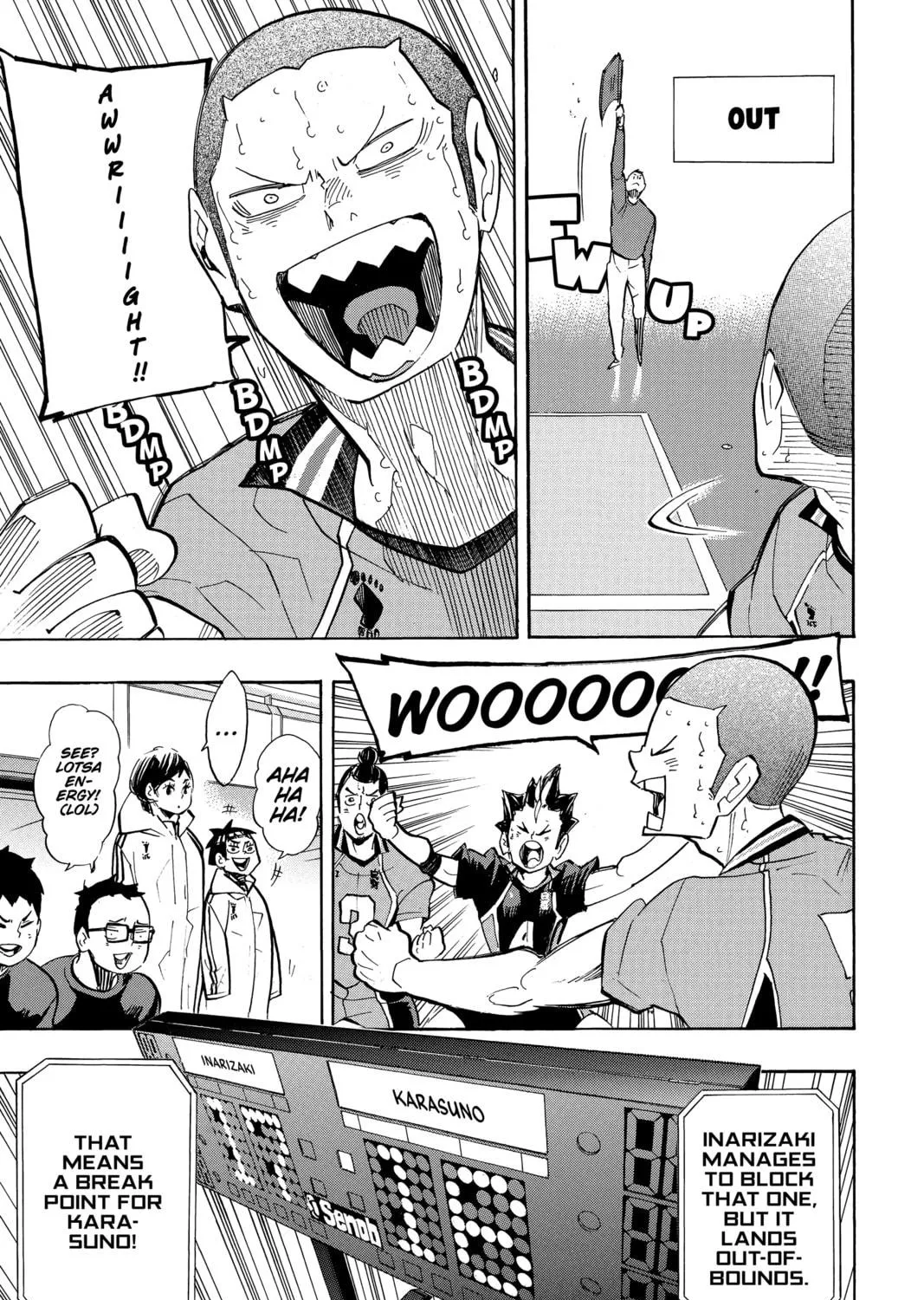 Read Haikyu!! chapter 256 image 16 on Lezhin