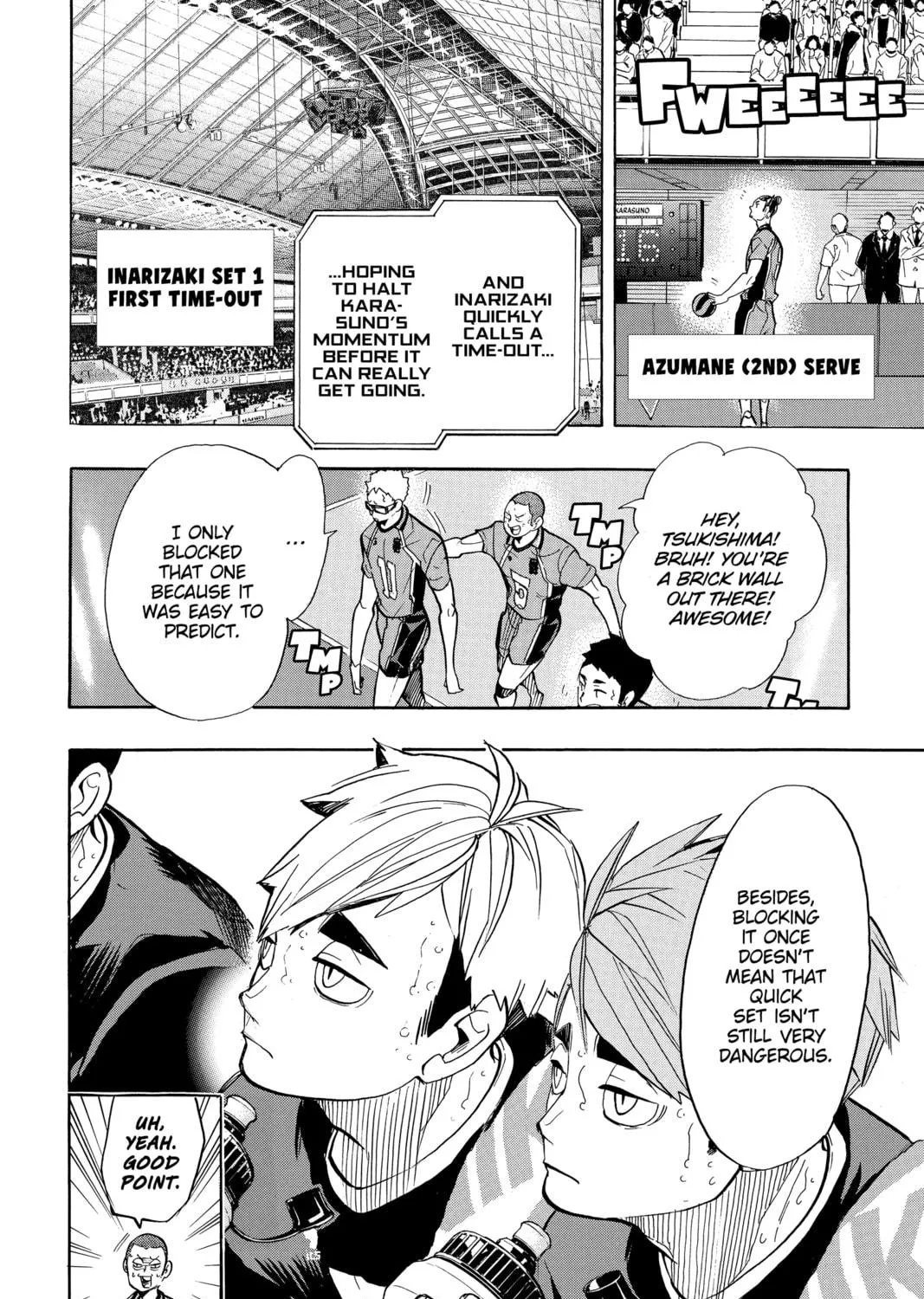 Read Haikyu!! chapter 256 image 18 on Lezhin