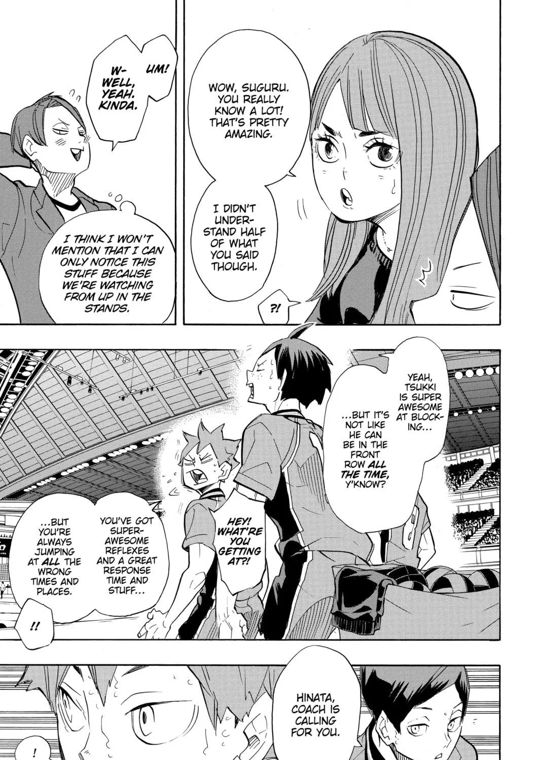 Read Haikyu!! chapter 256 image 4 on Lezhin