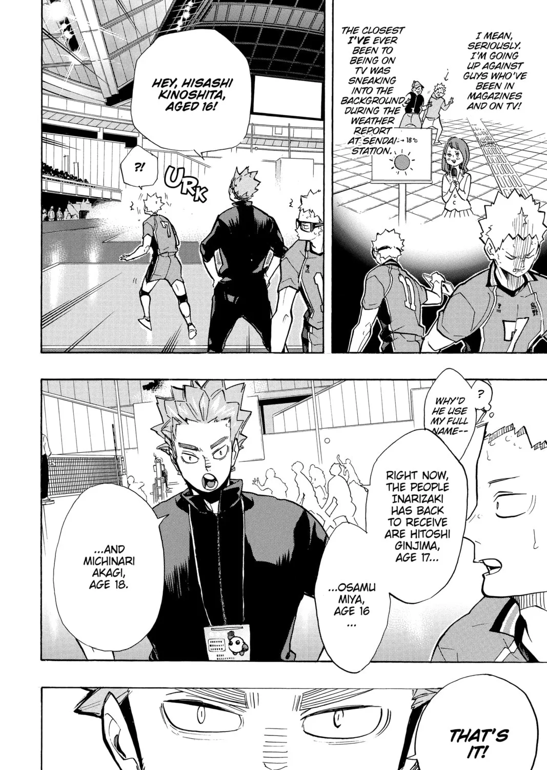 Read Haikyu!! chapter 257 image 2 on Lezhin