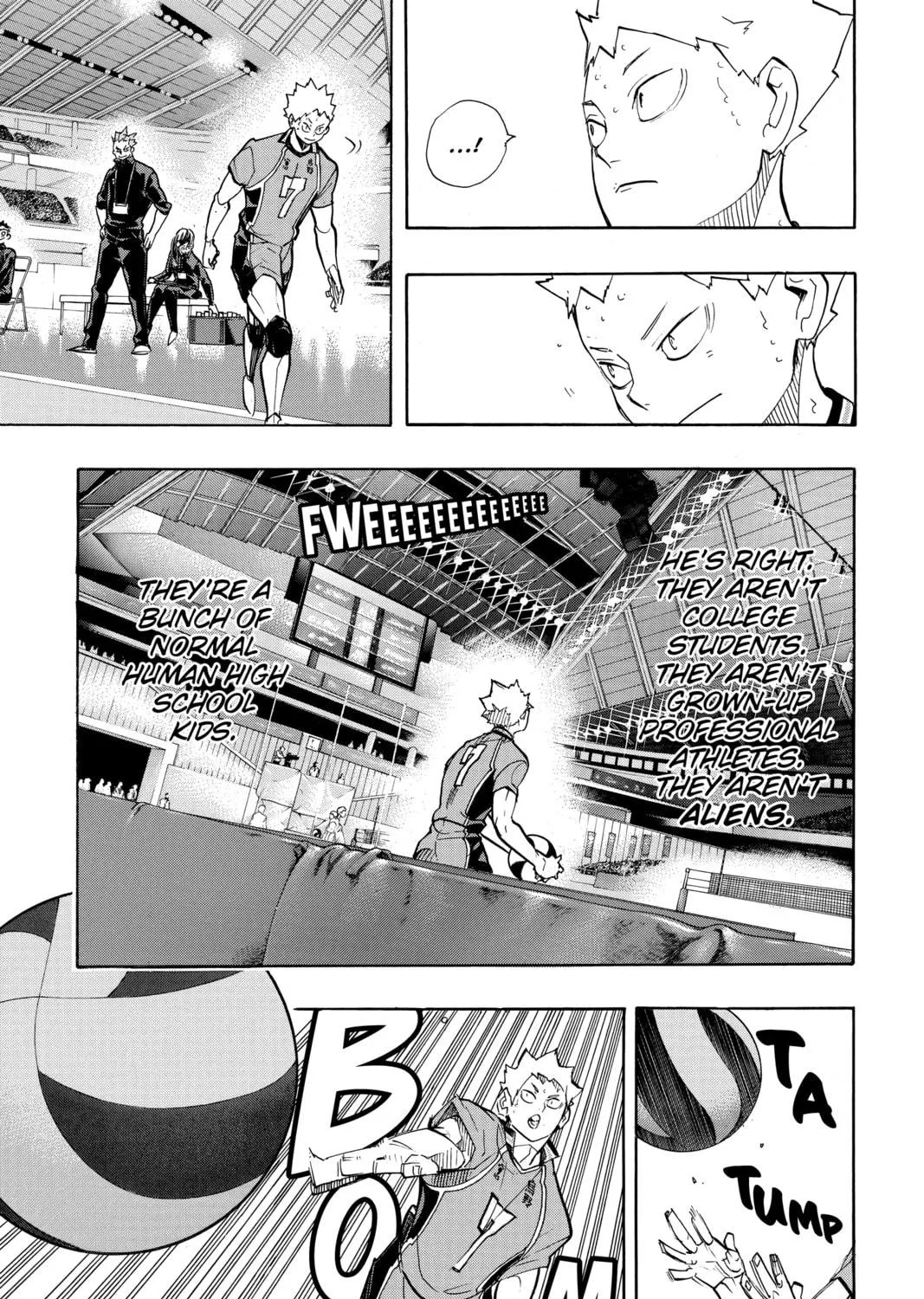 Read Haikyu!! chapter 257 image 4 on Lezhin