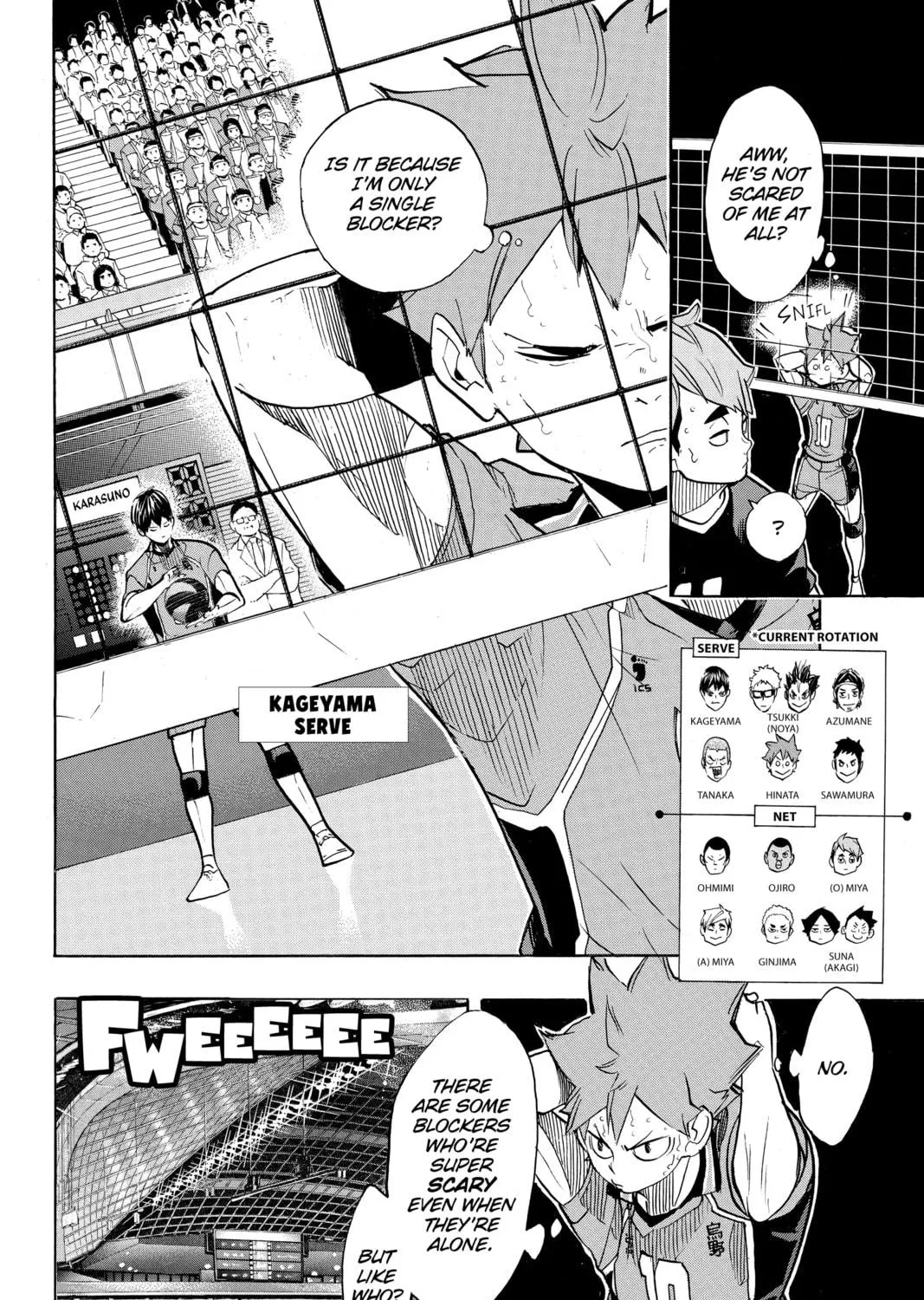 Read Haikyu!! chapter 258 image 18 on Lezhin