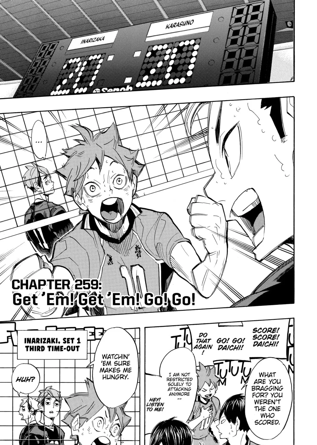 Read Haikyu!! chapter 259 image 0 on Lezhin