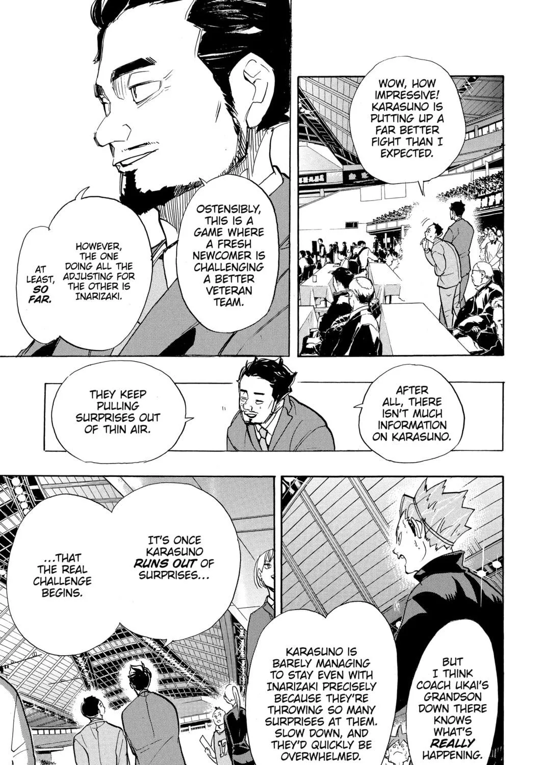 Read Haikyu!! chapter 259 image 4 on Lezhin