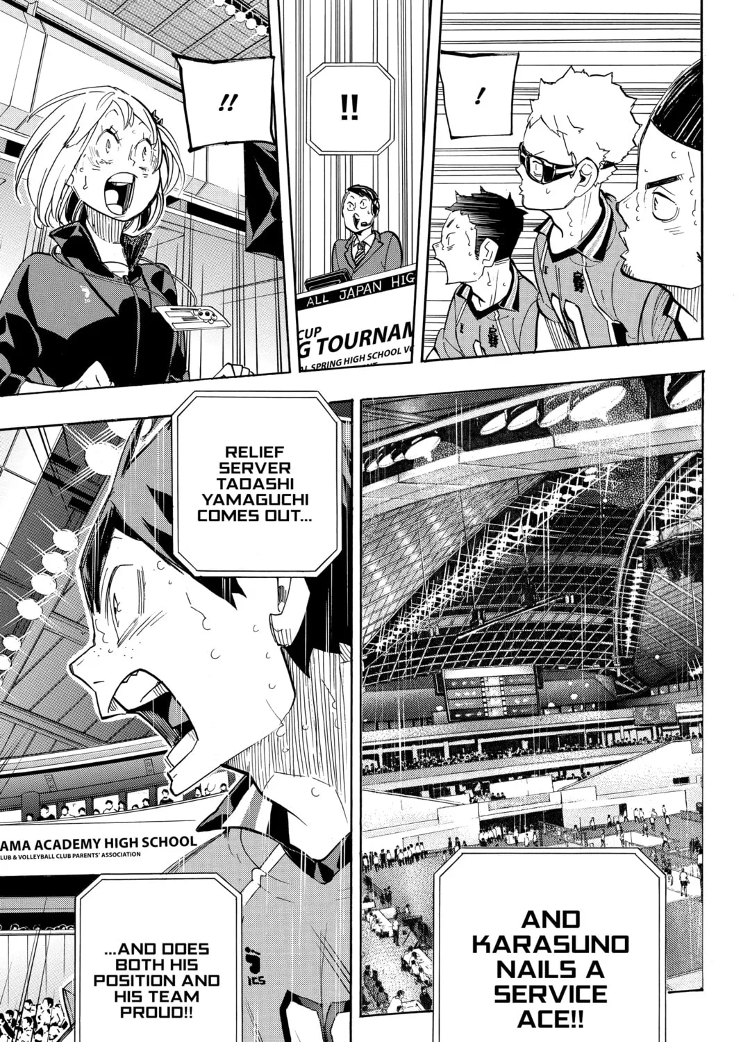 Read Haikyu!! chapter 260 image 14 on Lezhin