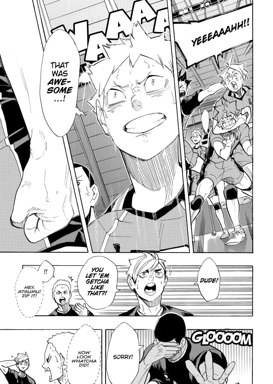Read Haikyu!! chapter 260 image 18 on Lezhin