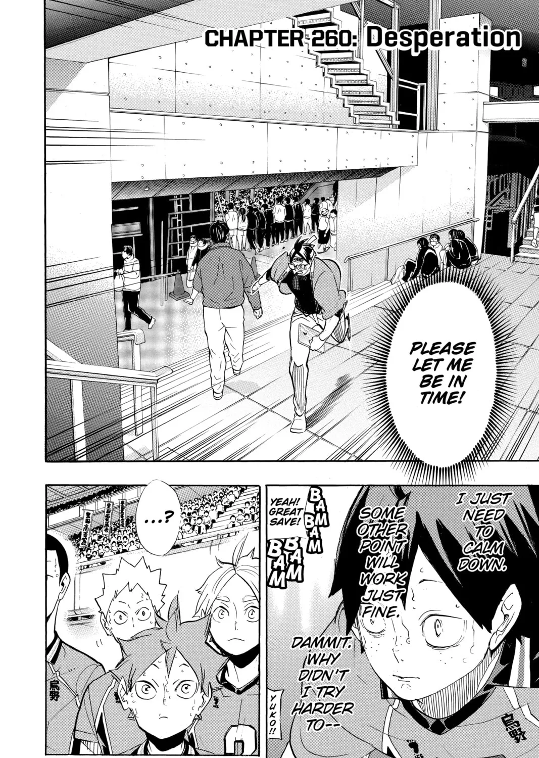 Read Haikyu!! chapter 260 image 2 on Lezhin