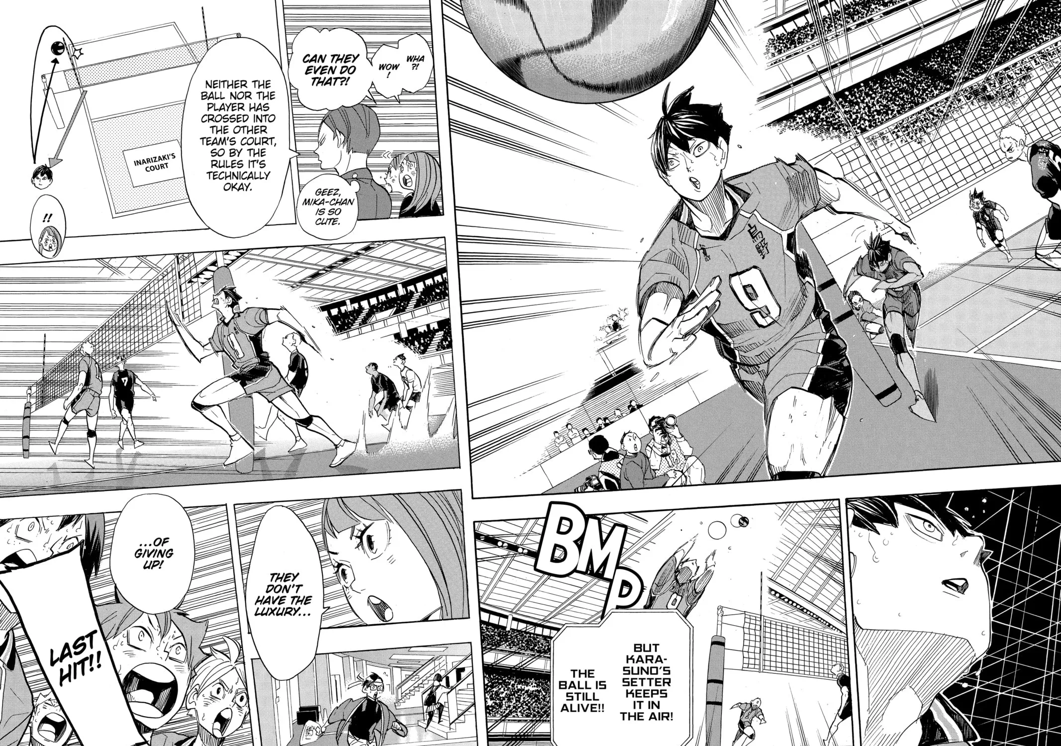 Read Haikyu!! chapter 260 image 32 on Lezhin