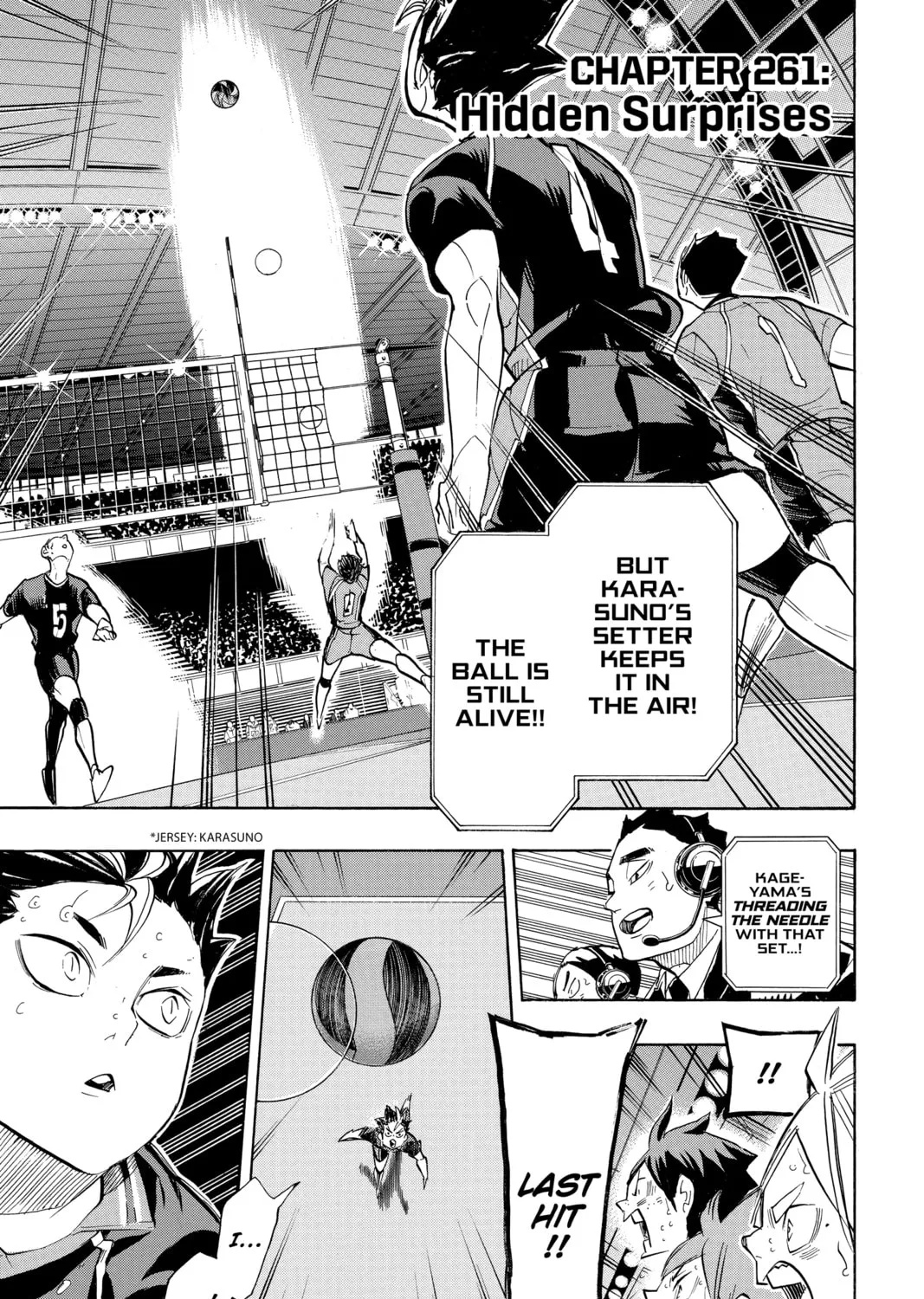 Read Haikyu!! chapter 261 image 0 on Lezhin