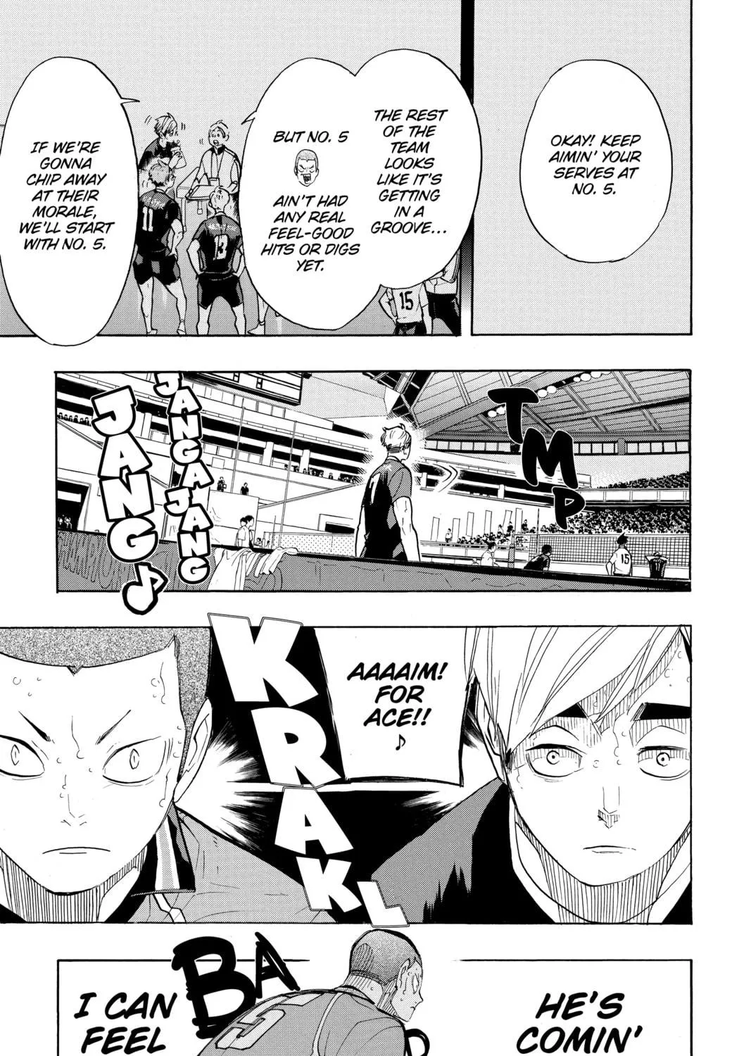 Read Haikyu!! chapter 261 image 18 on Lezhin