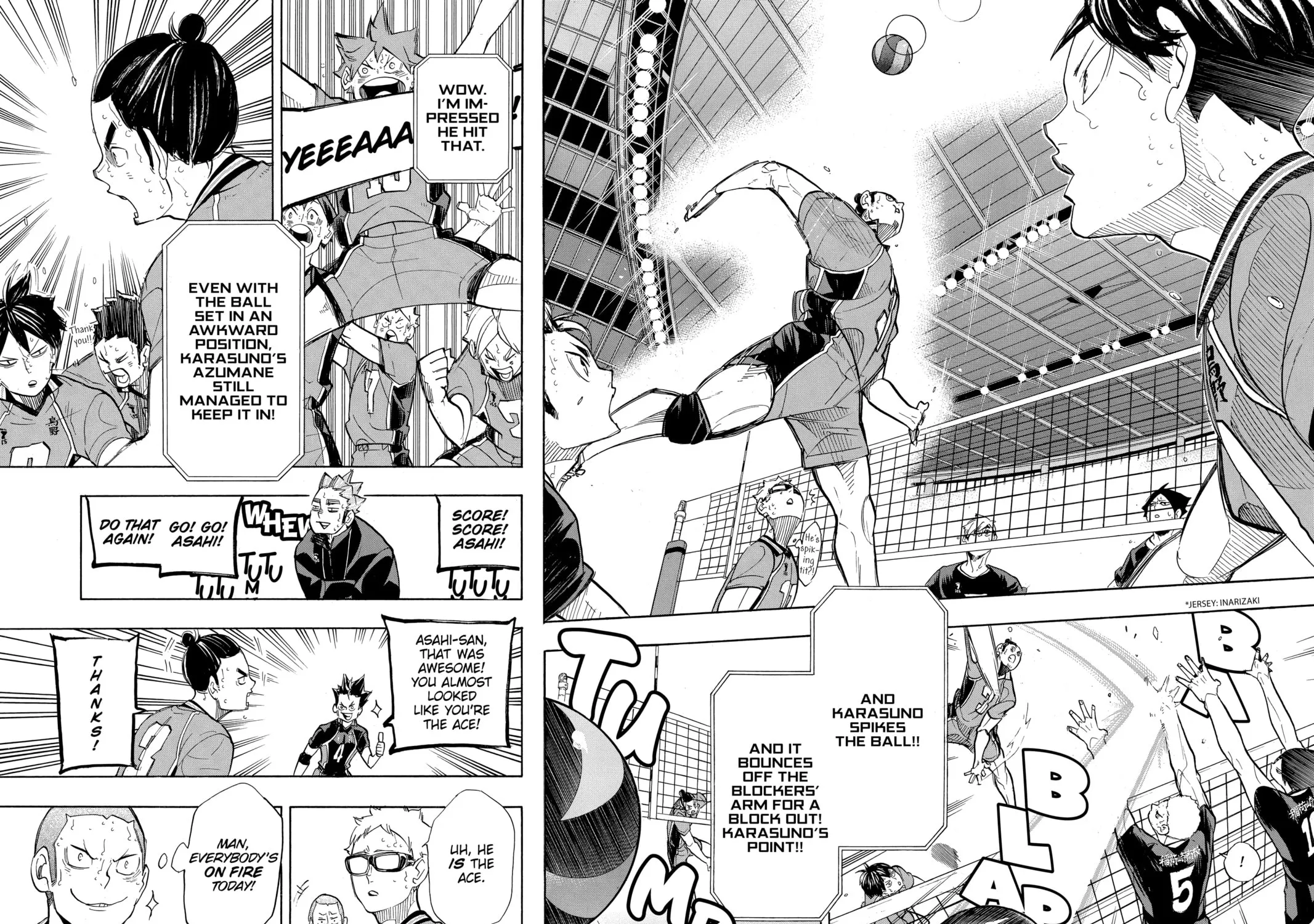 Read Haikyu!! chapter 261 image 2 on Lezhin