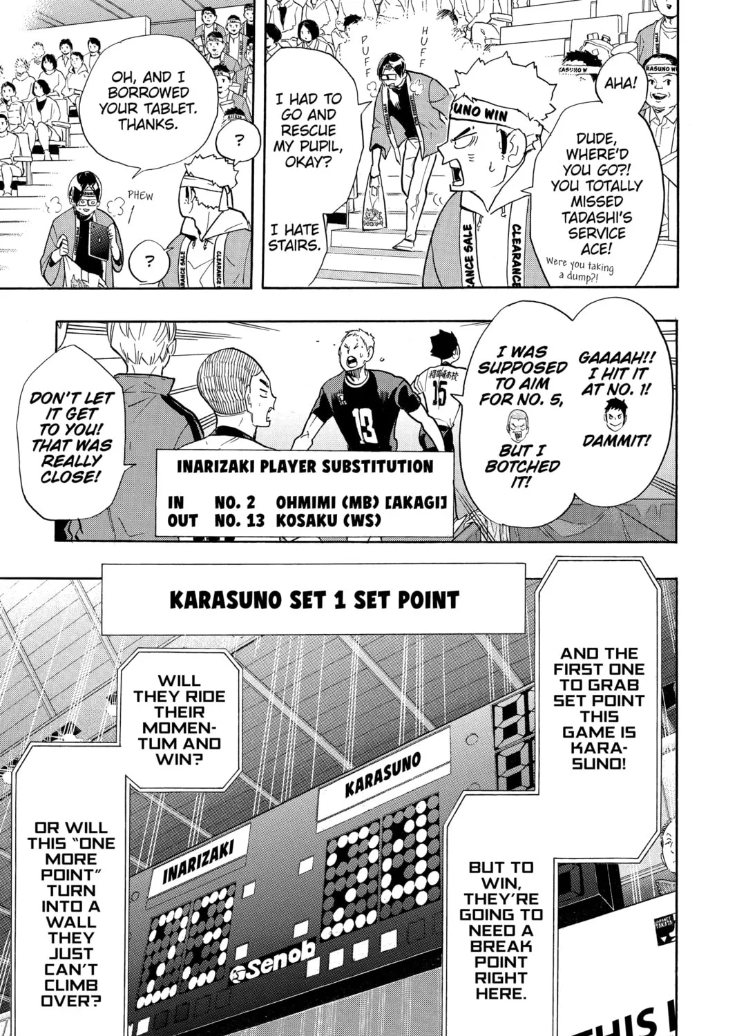 Read Haikyu!! chapter 261 image 6 on Lezhin