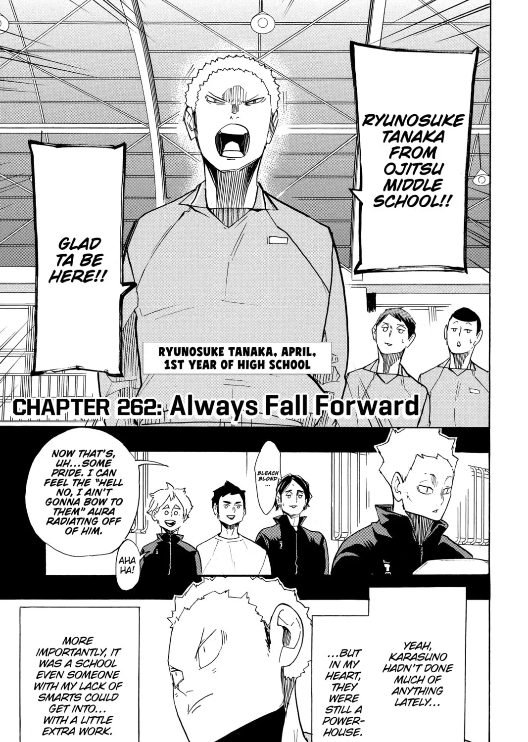 Read Haikyu!! chapter 262 image 0 on Lezhin