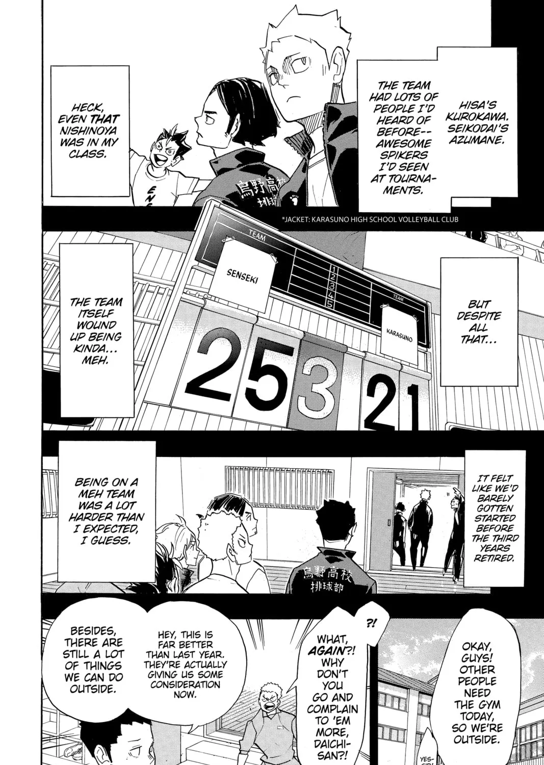 Read Haikyu!! chapter 262 image 2 on Lezhin