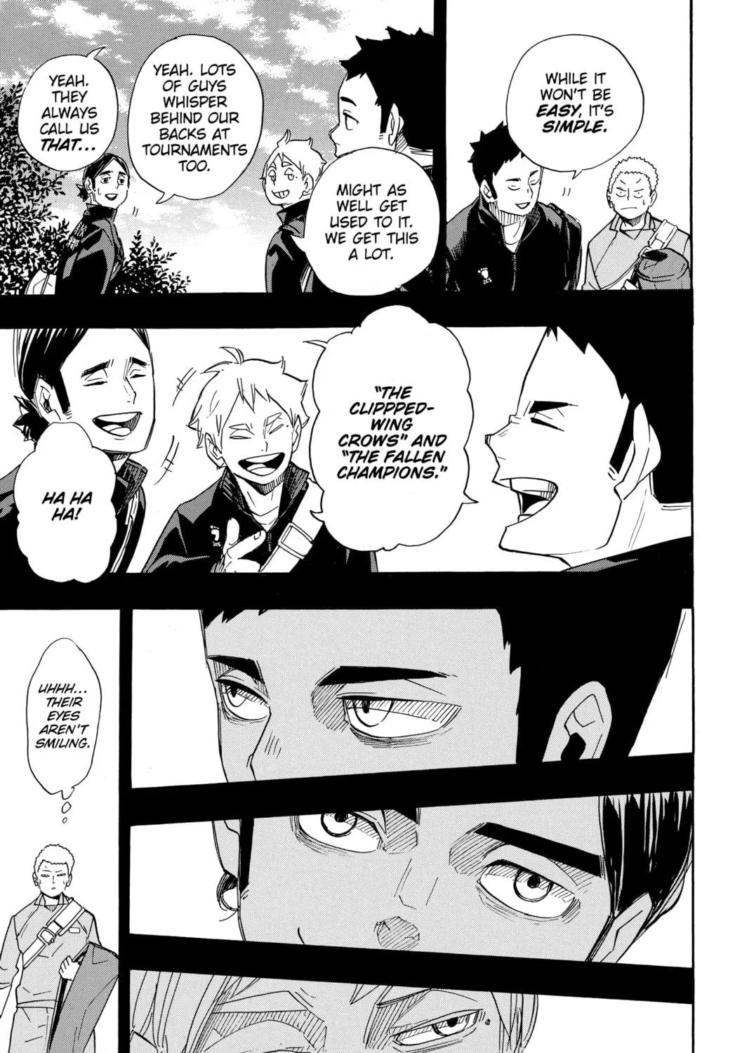 Read Haikyu!! chapter 262 image 8 on Lezhin