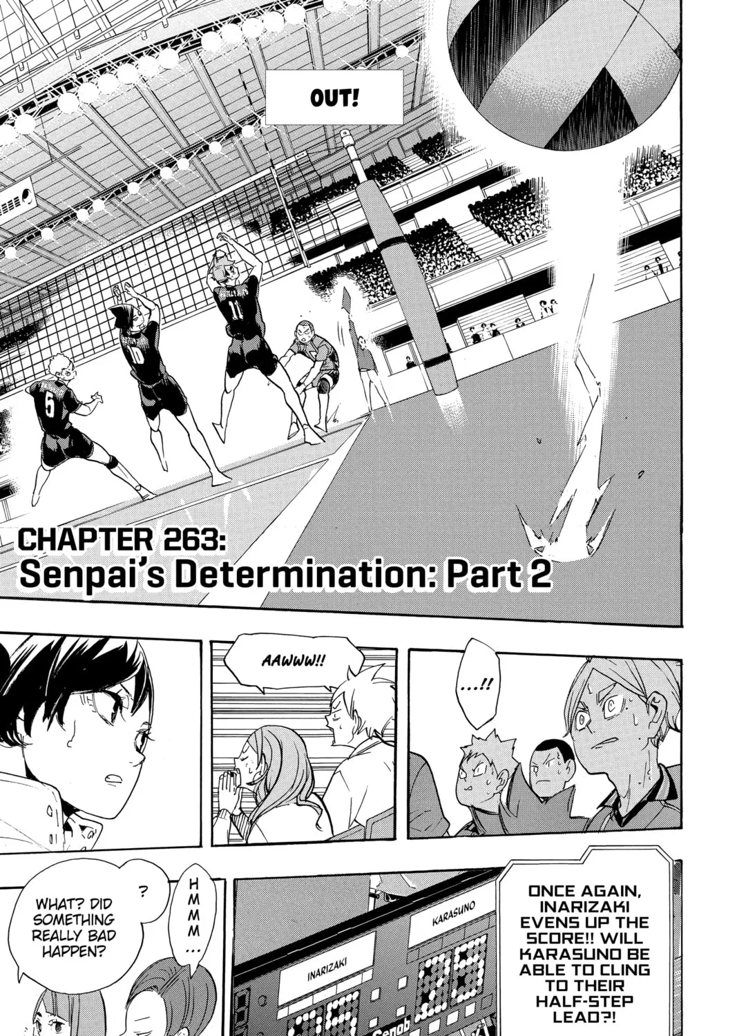 Read Haikyu!! chapter 263 image 0 on Lezhin