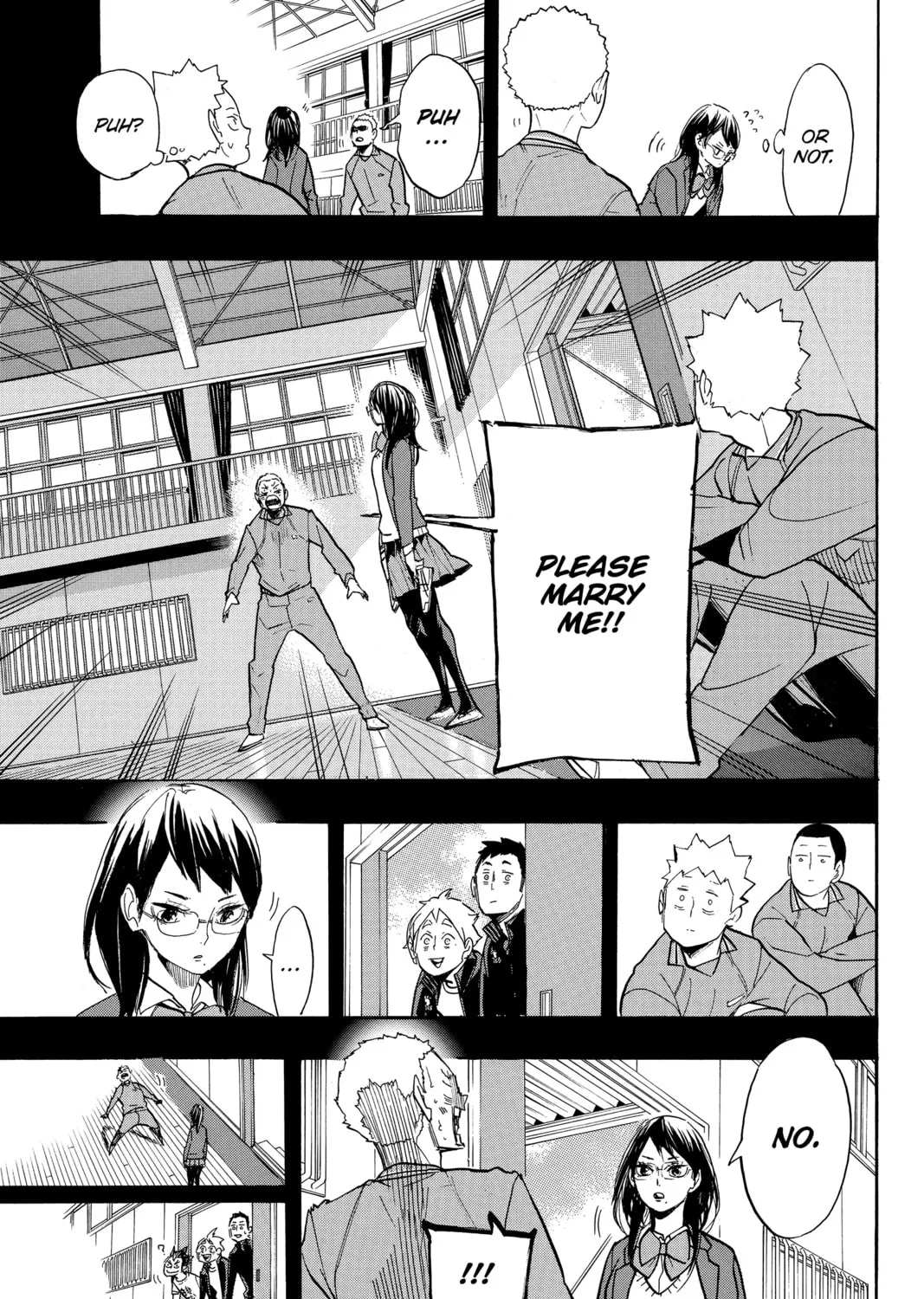 Read Haikyu!! chapter 264 image 14 on Lezhin