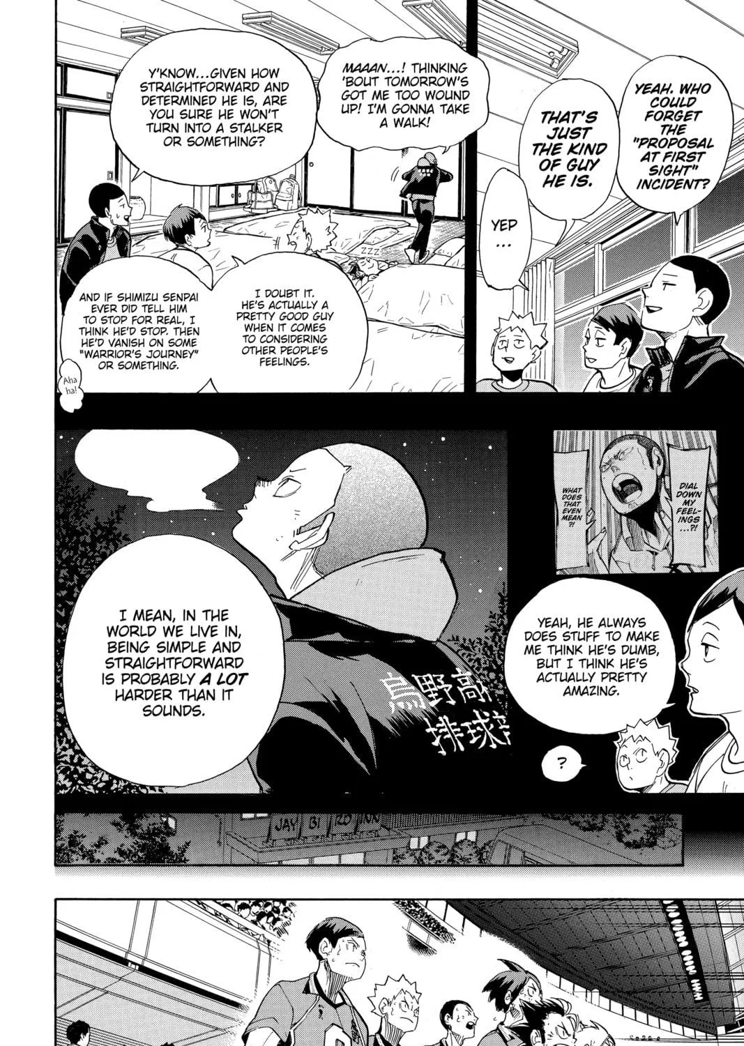 Read Haikyu!! chapter 264 image 16 on Lezhin