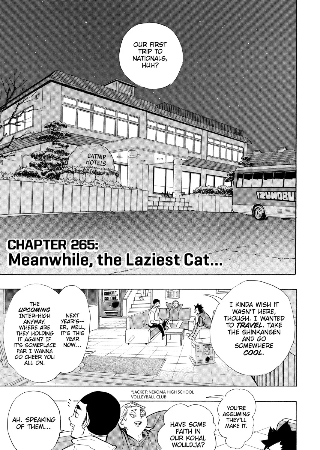 Read Haikyu!! chapter 265 image 0 on Lezhin