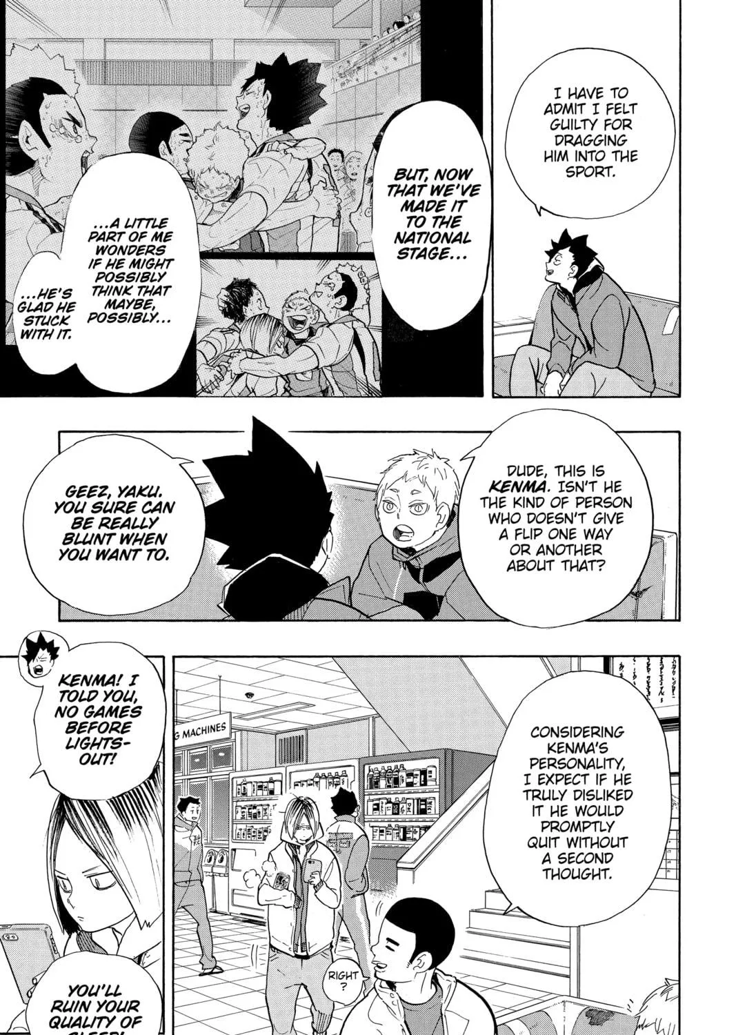 Read Haikyu!! chapter 265 image 4 on Lezhin