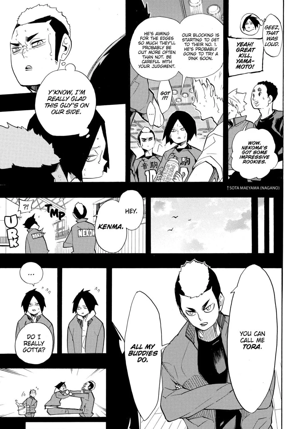 Read Haikyu!! chapter 266 image 28 on Lezhin