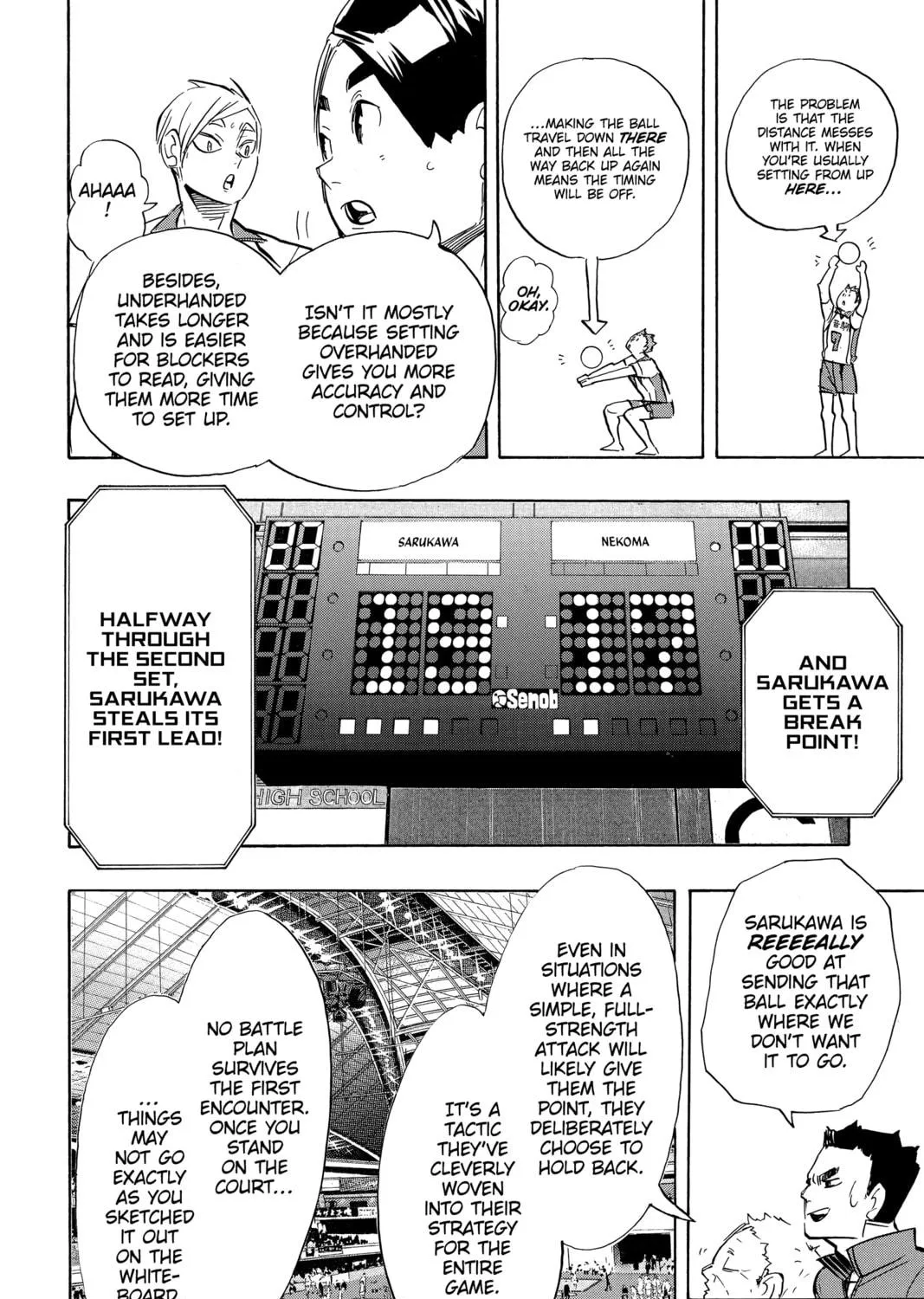 Read Haikyu!! chapter 266 image 34 on Lezhin