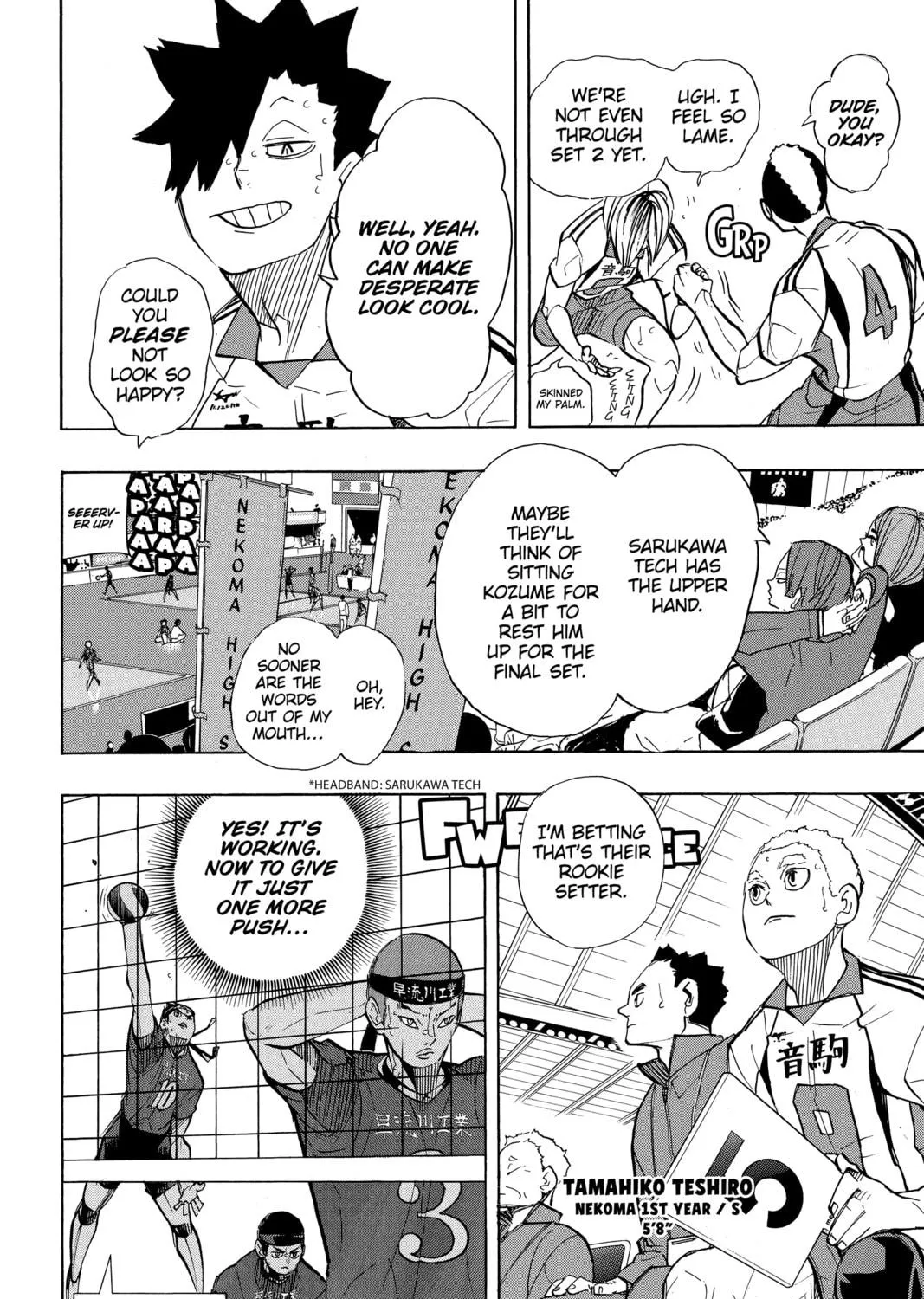 Read Haikyu!! chapter 267 image 18 on Lezhin