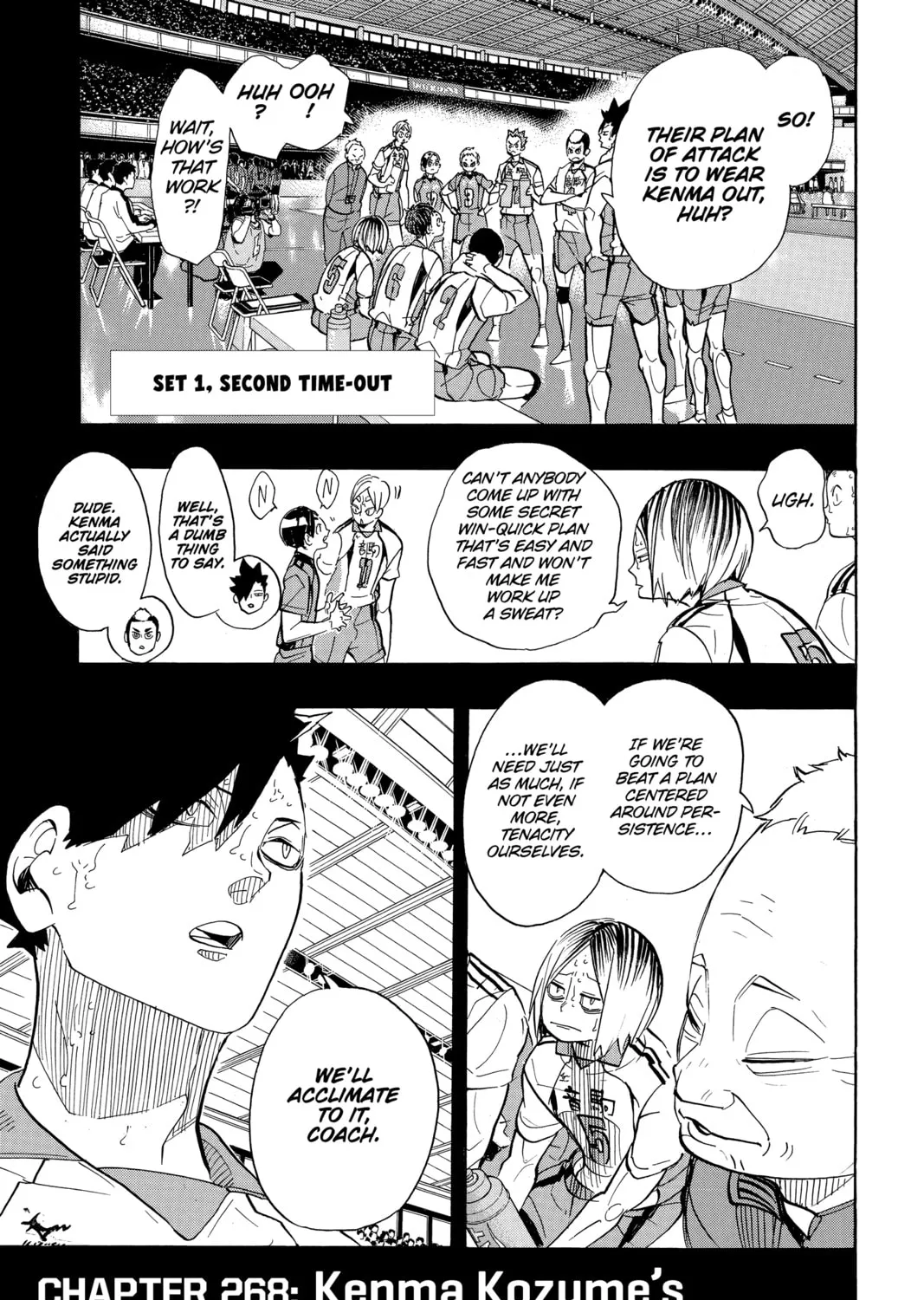 Read Haikyu!! chapter 268 image 0 on Lezhin
