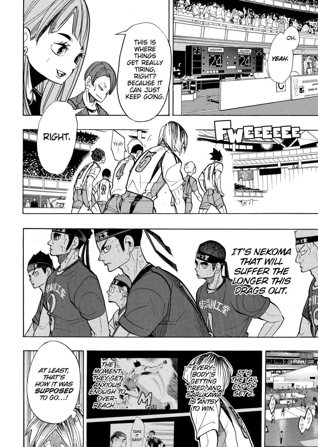 Read Haikyu!! chapter 268 image 14 on Lezhin