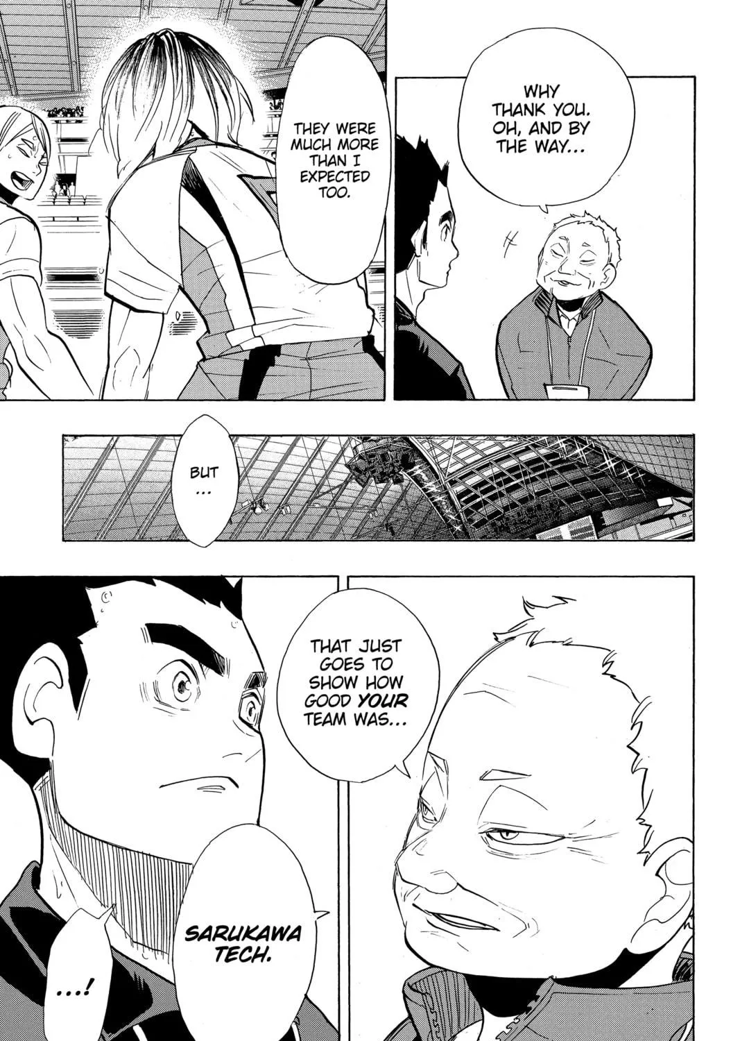 Read Haikyu!! chapter 269 image 8 on Lezhin