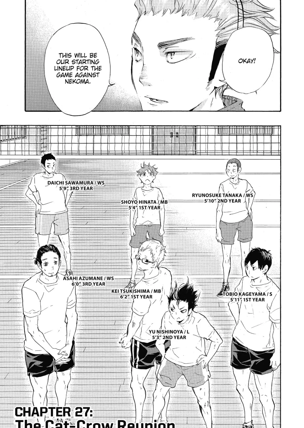 Read Haikyu!! chapter 27 image 0 on Lezhin