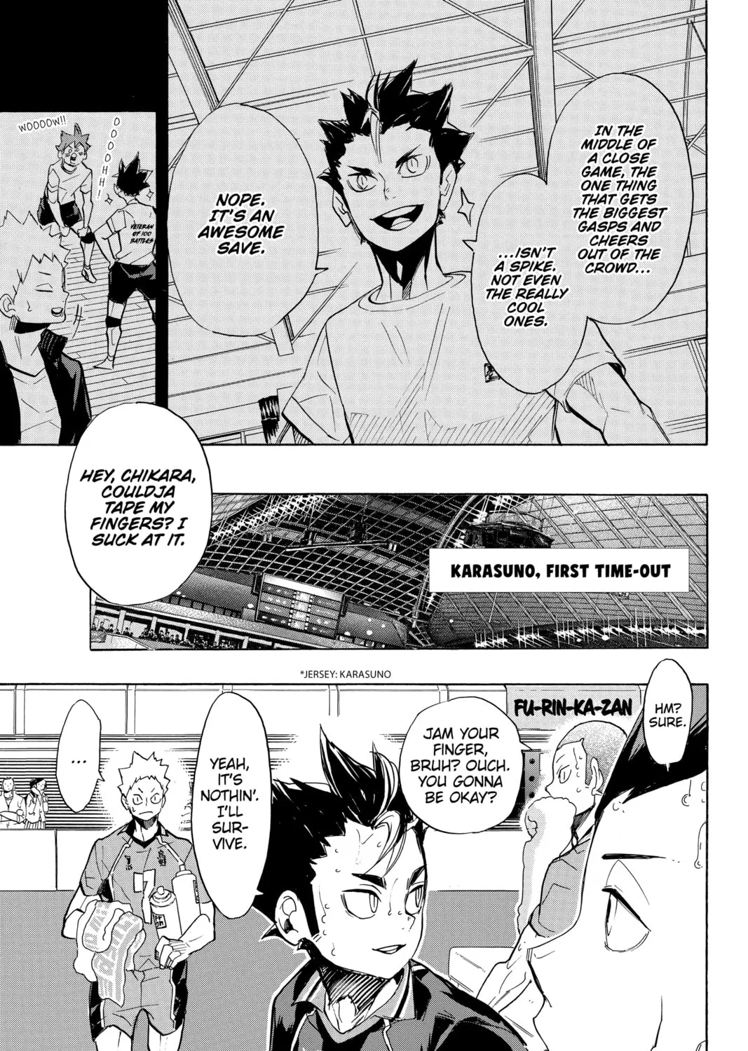 Read Haikyu!! chapter 270 image 0 on Lezhin