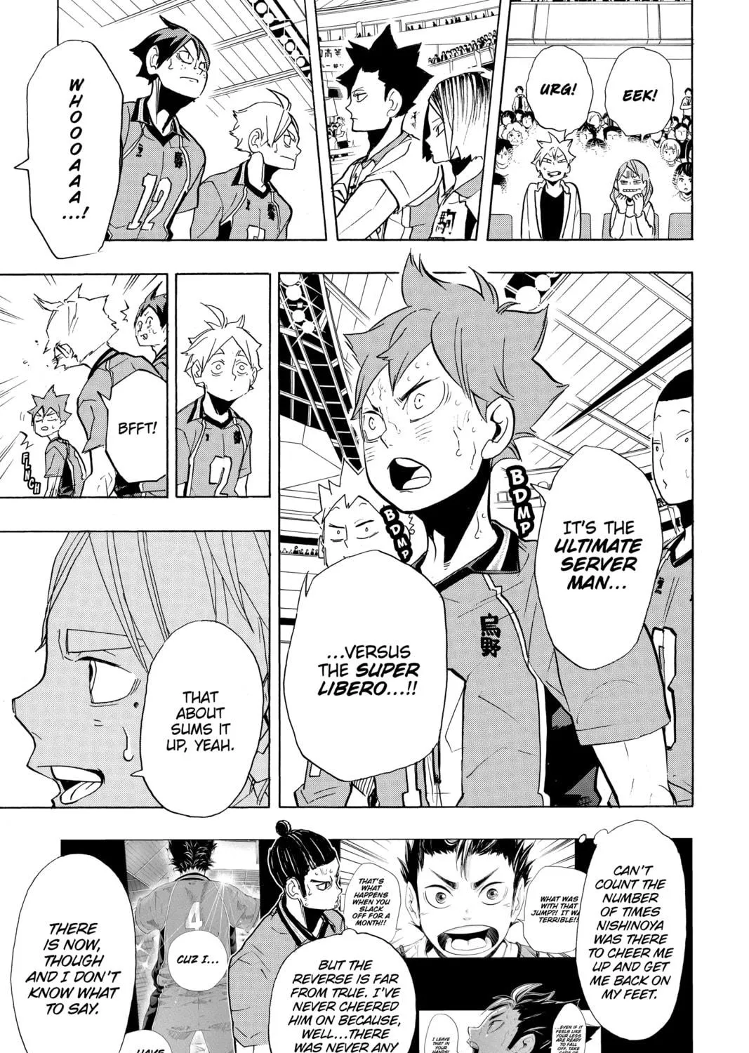 Read Haikyu!! chapter 270 image 16 on Lezhin