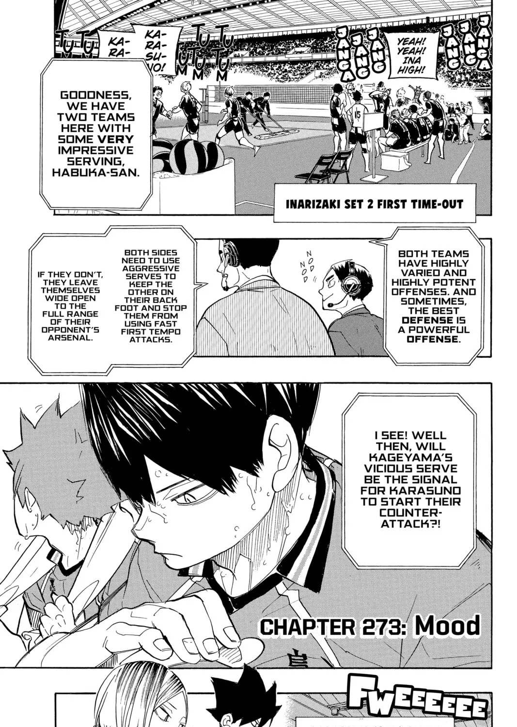 Read Haikyu!! chapter 273 image 0 on Lezhin