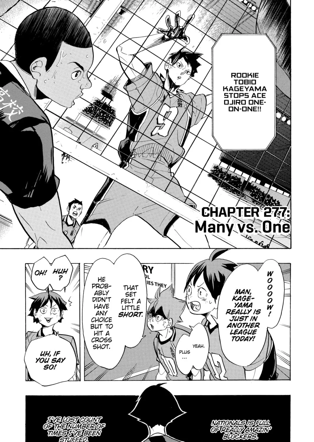 Read Haikyu!! chapter 277 image 0 on Lezhin