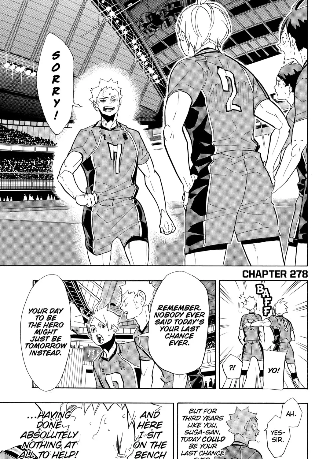 Read Haikyu!! chapter 278 image 0 on Lezhin