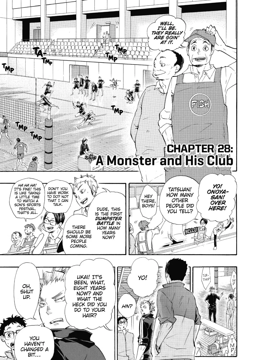 Read Haikyu!! chapter 28 image 0 on Lezhin