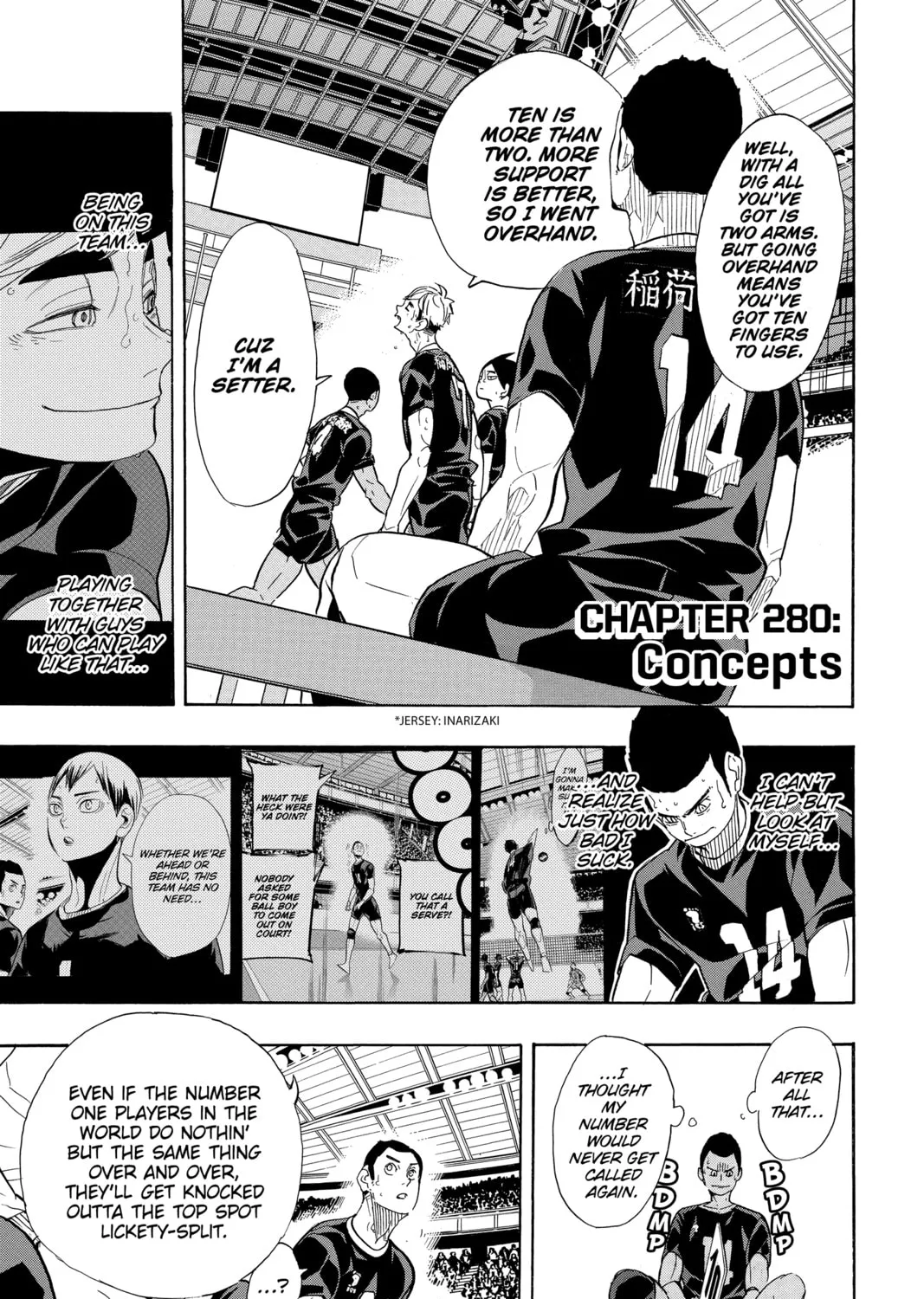 Read Haikyu!! chapter 280 image 0 on Lezhin