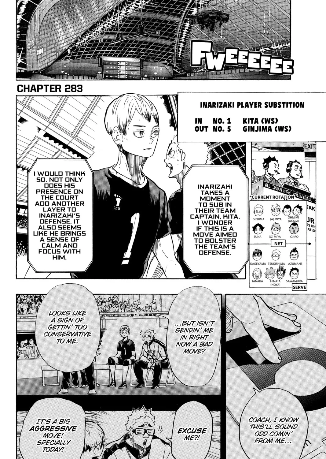 Read Haikyu!! chapter 283 image 0 on Lezhin