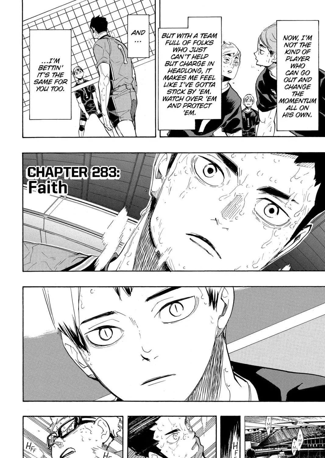 Read Haikyu!! chapter 283 image 4 on Lezhin