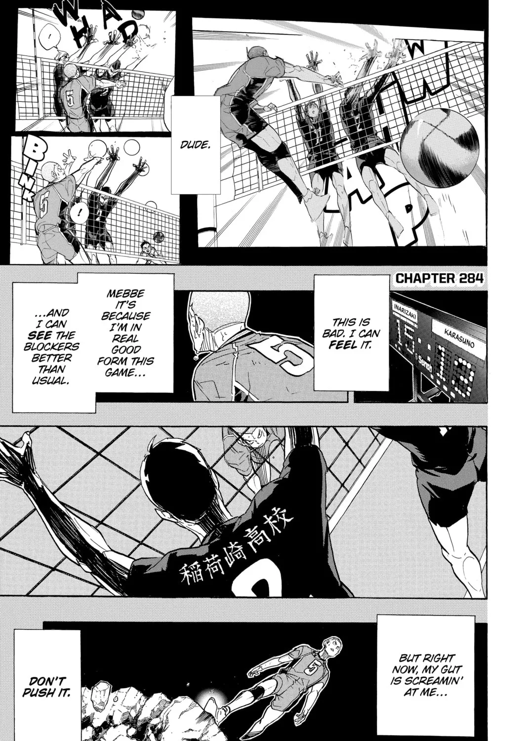 Read Haikyu!! chapter 284 image 0 on Lezhin