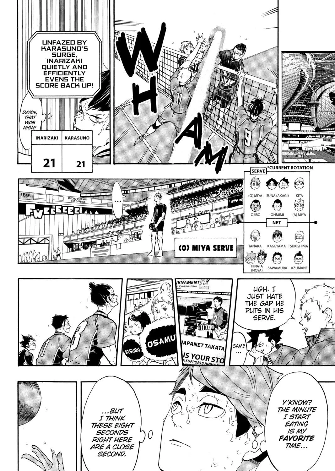 Read Haikyu!! chapter 284 image 8 on Lezhin