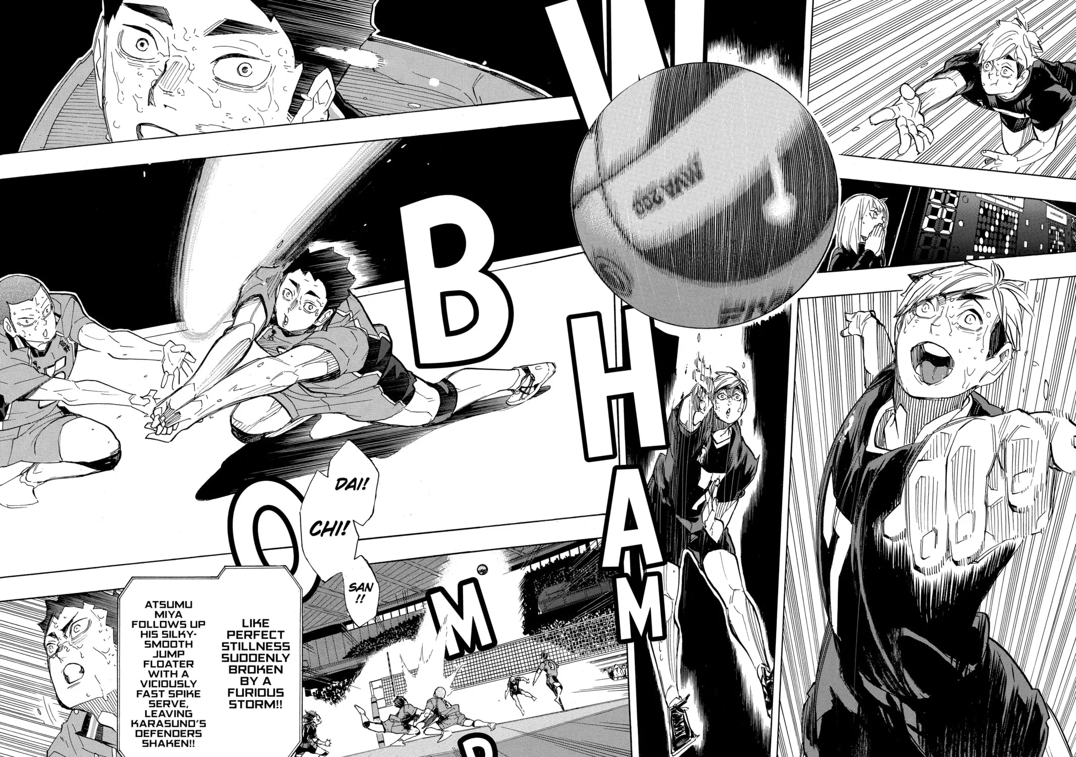 Read Haikyu!! chapter 287 image 12 on Lezhin