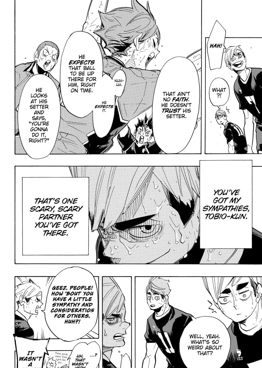 Read Haikyu!! chapter 287 image 22 on Lezhin