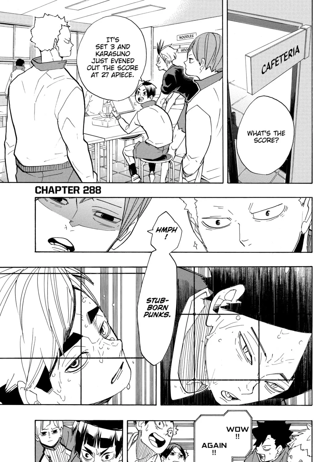 Read Haikyu!! chapter 288 image 0 on Lezhin